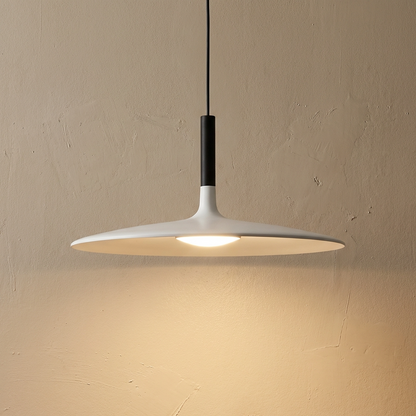 Minimal Nordic Flat Pendant Light