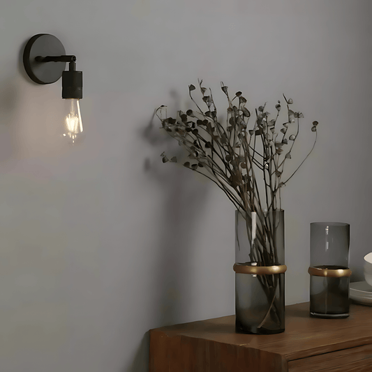 Minimalist Industrial Wall Light