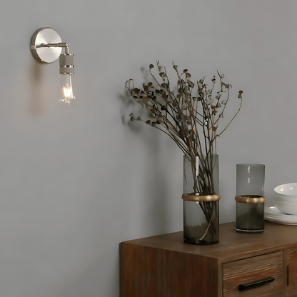 Minimalist Industrial Wall Light