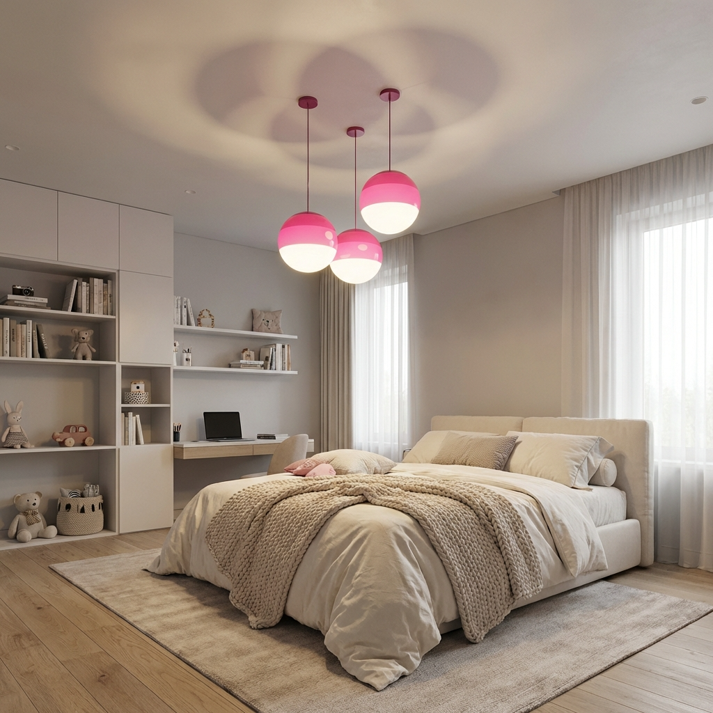 Minimalist Gradient Glass Pendant Light