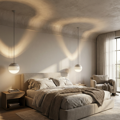 Minimalist Gradient Glass Pendant Light