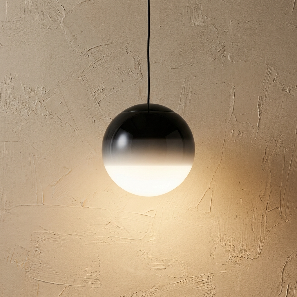 Minimalist Gradient Glass Pendant Light