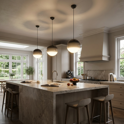 Minimalist Gradient Glass Pendant Light