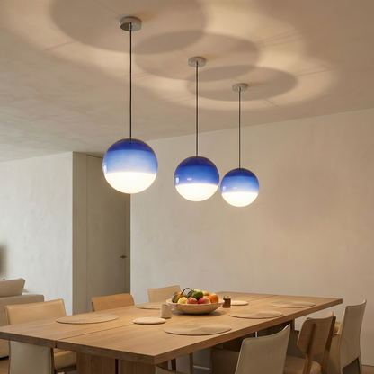 Minimalist Gradient Glass Pendant Light