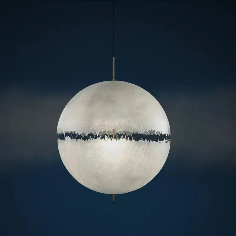 Modern Frosted Glass Ball Pendant Light