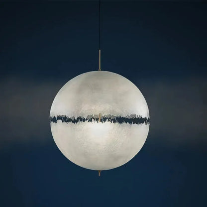 Modern Frosted Glass Ball Pendant Light