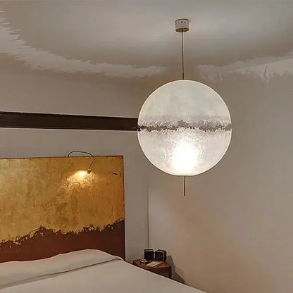 Modern Frosted Glass Ball Pendant Light