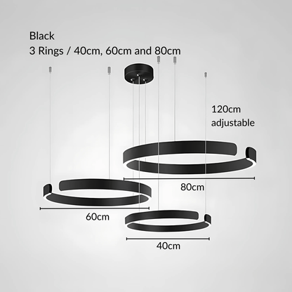 Modern Linear LED Pendant Light