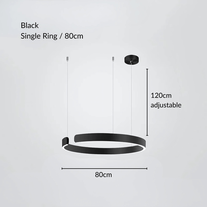 Modern Linear LED Pendant Light
