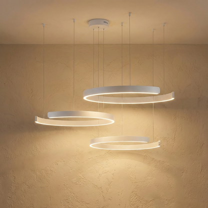 Modern Circular Ring Pendant Light