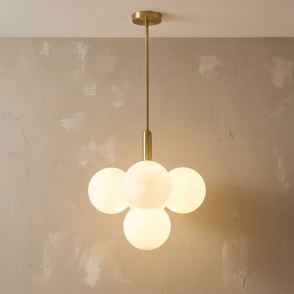 Modern Glass Ball Luxury Chandelier