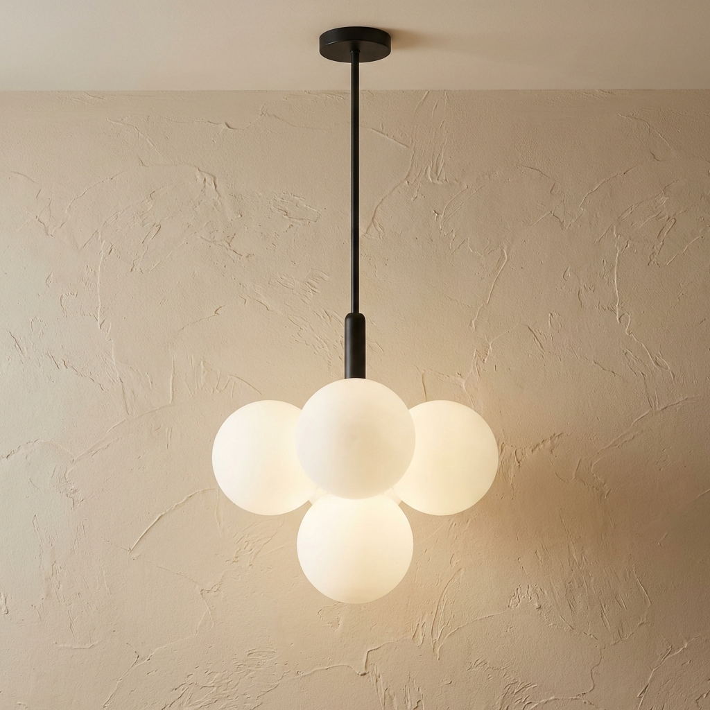 Modern Glass Ball Luxury Chandelier