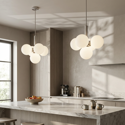 Modern Glass Ball Luxury Chandelier