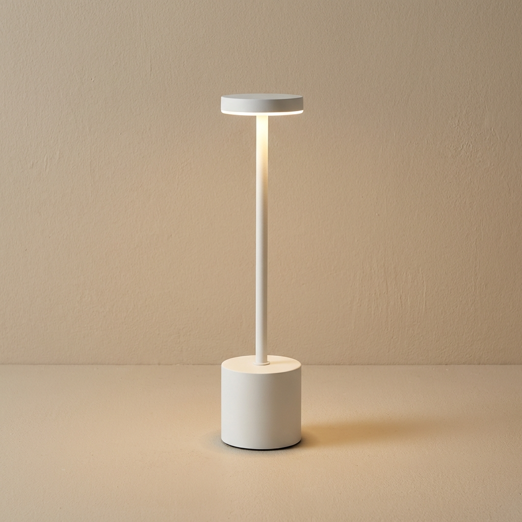 Modern Metal Portable LED Table Lamp