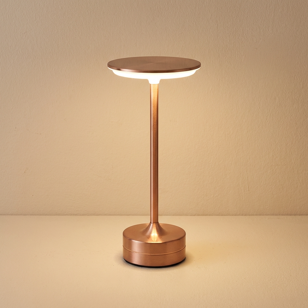 Modern Metal Portable Table Lamp