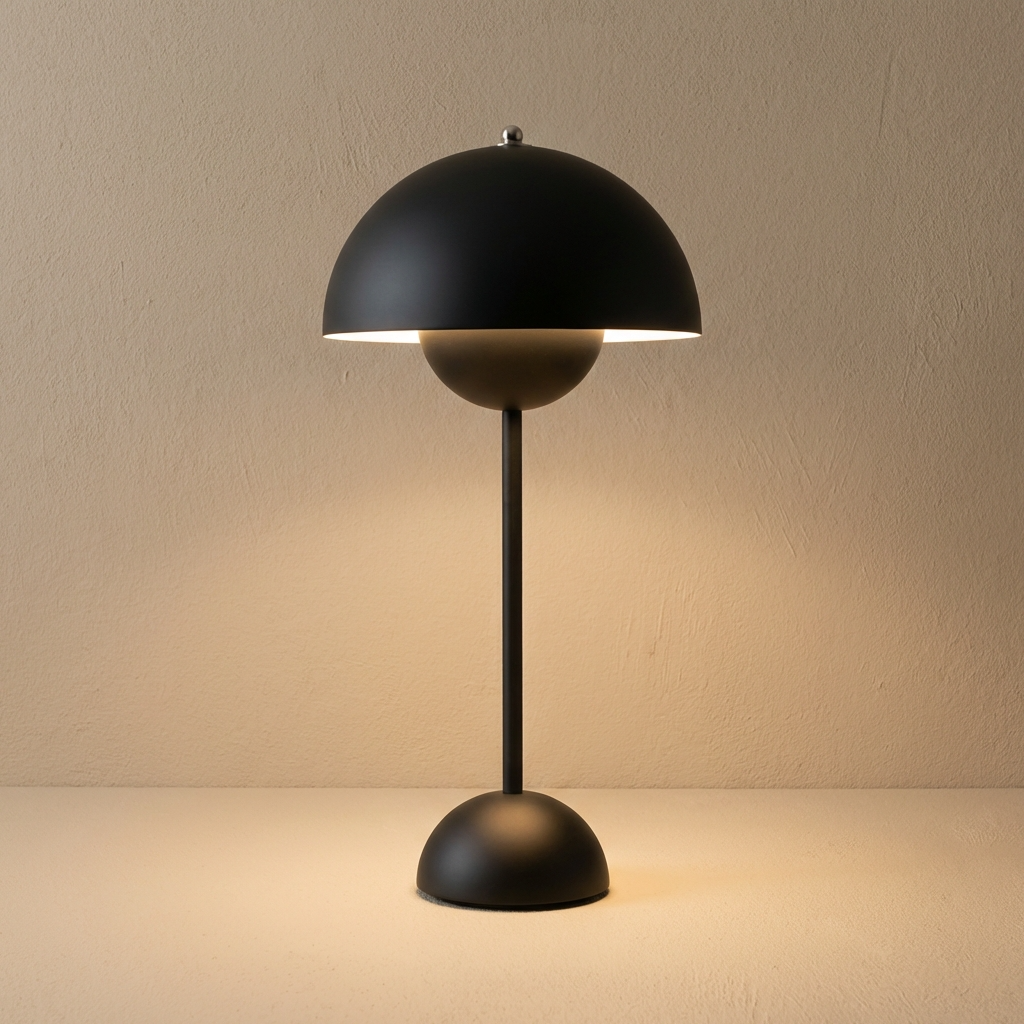 Modern Metal Wireless Table Lamp