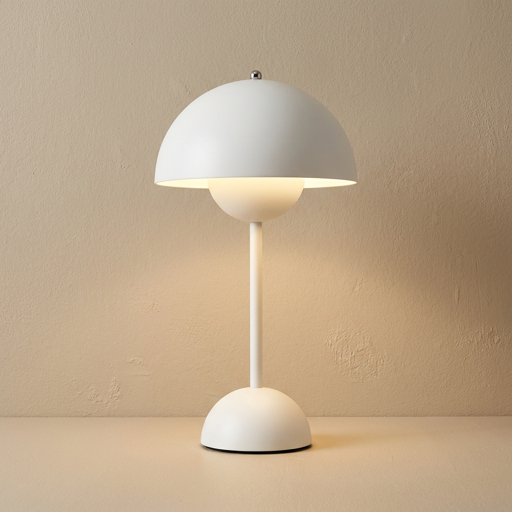 Modern Metal Wireless Table Lamp