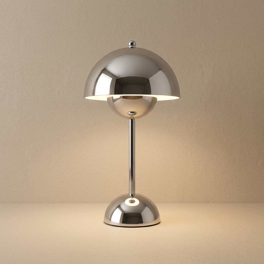 Modern Metal Wireless Table Lamp