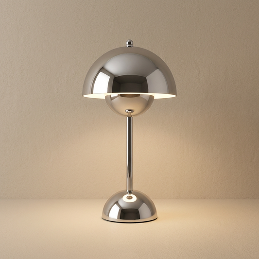 Modern Metal Wireless Table Lamp