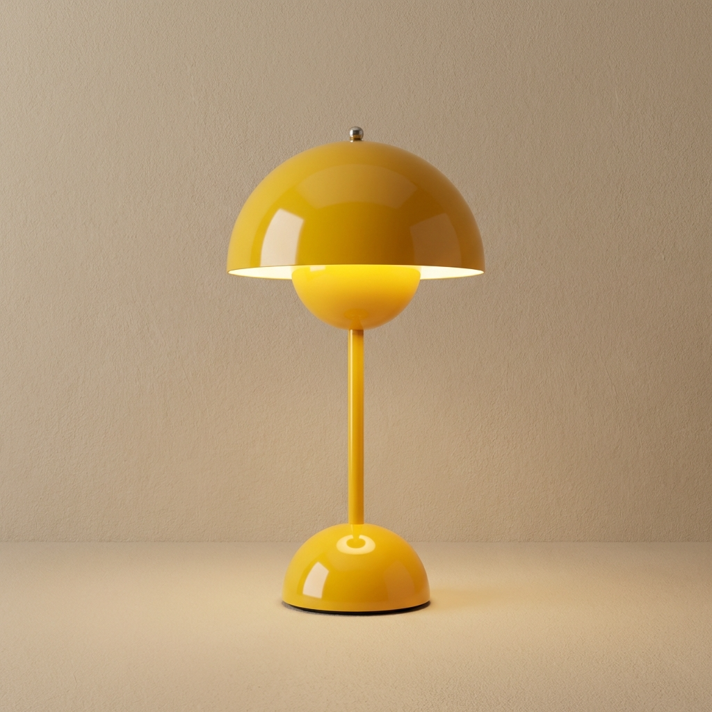 Modern Metal Wireless Table Lamp