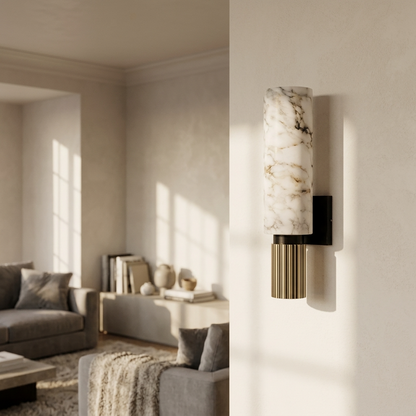 Natural Alabaster Heritage Wall Light