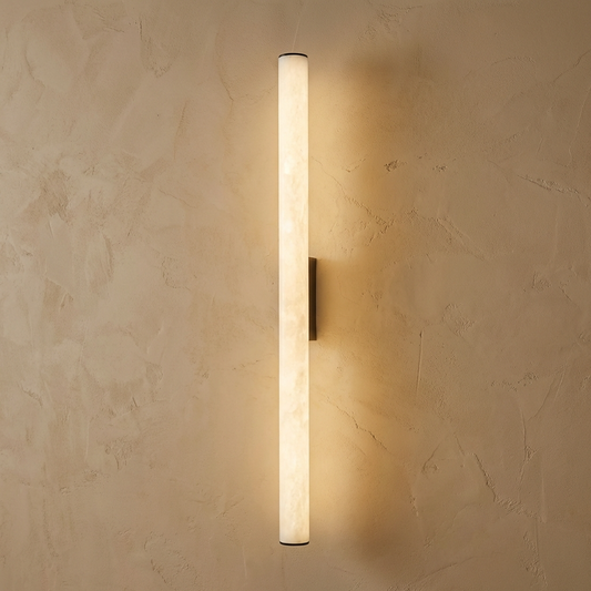 Natural Alabaster Linear Wall Light