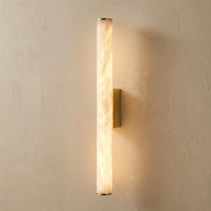 Natural Alabaster Linear Wall Light