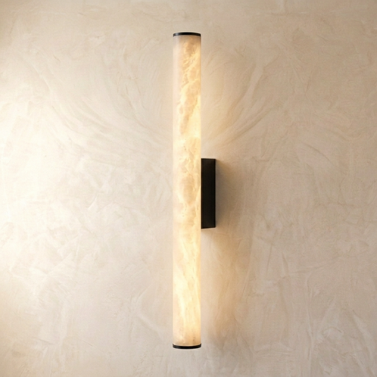Natural Alabaster Linear Wall Light