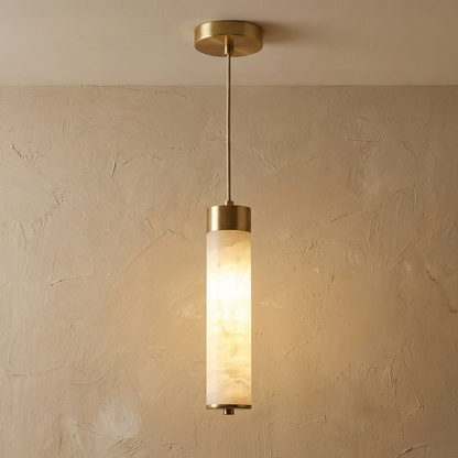 Natural Alabaster Pendant Light
