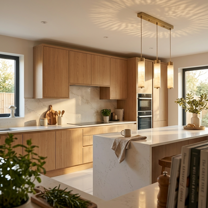 Natural Alabaster Pendant Light