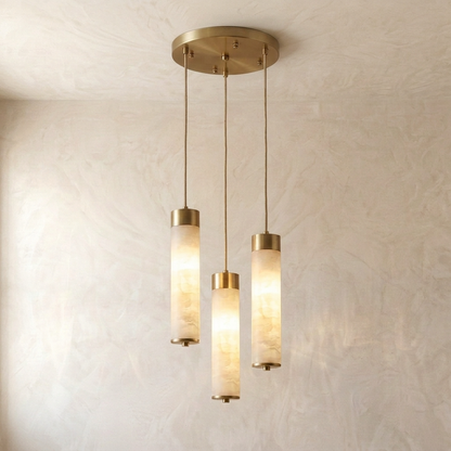 Natural Alabaster Pendant Light