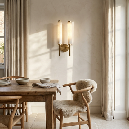 Natural Alabaster Sconce Wall Light