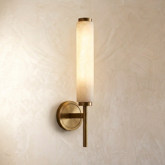 Natural Alabaster Sconce Wall Light