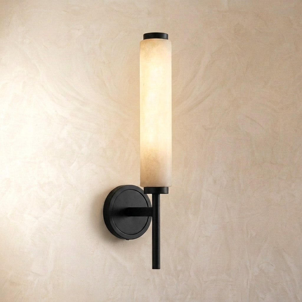 Natural Alabaster Sconce Wall Light