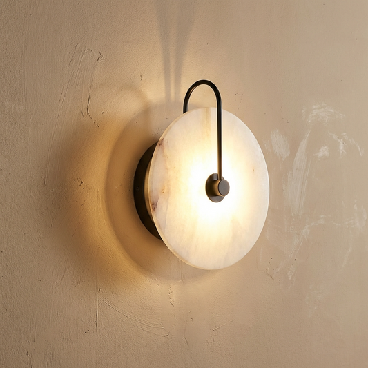 Natural Alabaster Spanish Wall Light