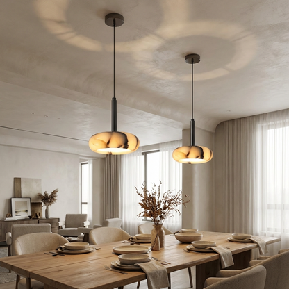 Natural Marble Bowl Pendant Light