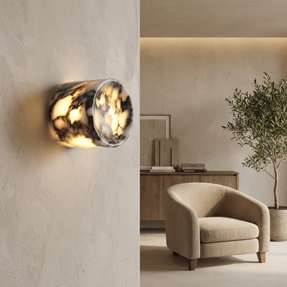 Natural Marble Stone Wall Light