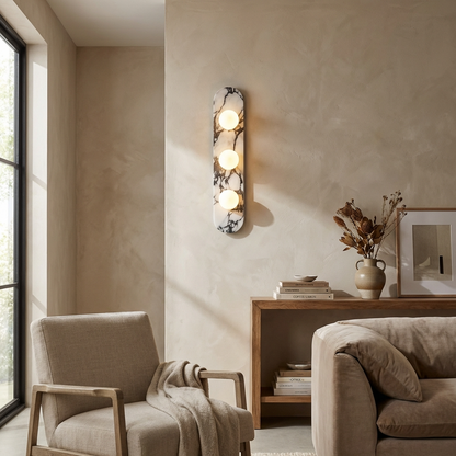 Natural Marble Wall Panel Light