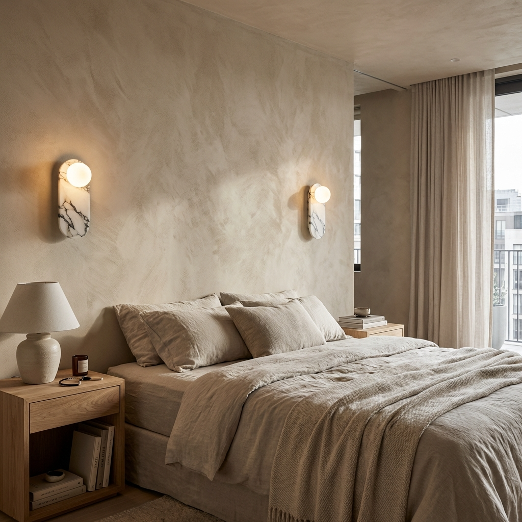 Natural Marble Wall Panel Light