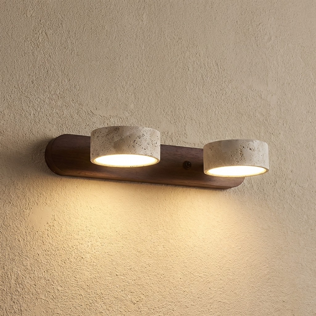 Natural Travertine Stone Wall Spot Light