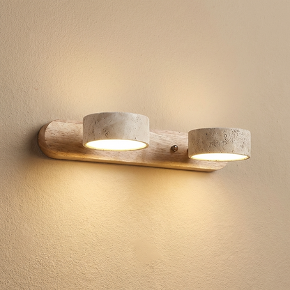 Natural Travertine Stone Wall Spot Light