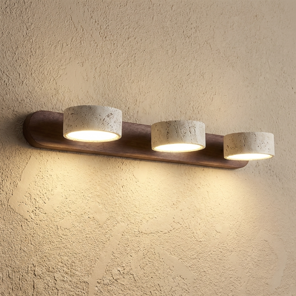 Natural Travertine Stone Wall Spot Light
