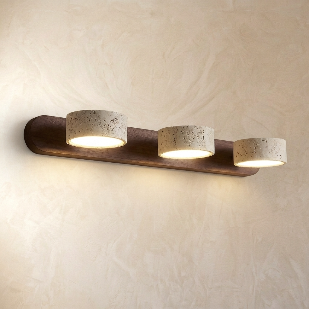 Natural Travertine Stone Wall Spot Light