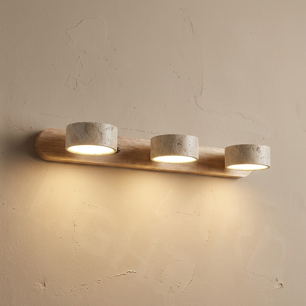 Natural Travertine Stone Wall Spot Light