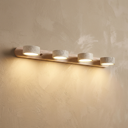 Natural Travertine Stone Wall Spot Light