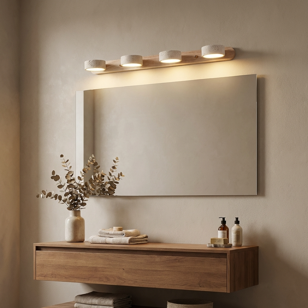 Natural Travertine Stone Wall Spot Light