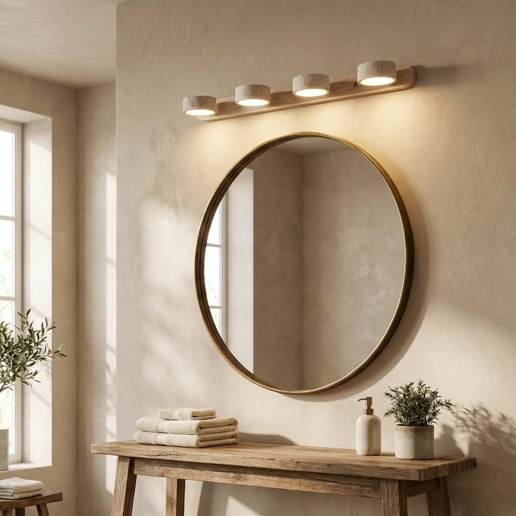 Natural Travertine Stone Wall Spot Light