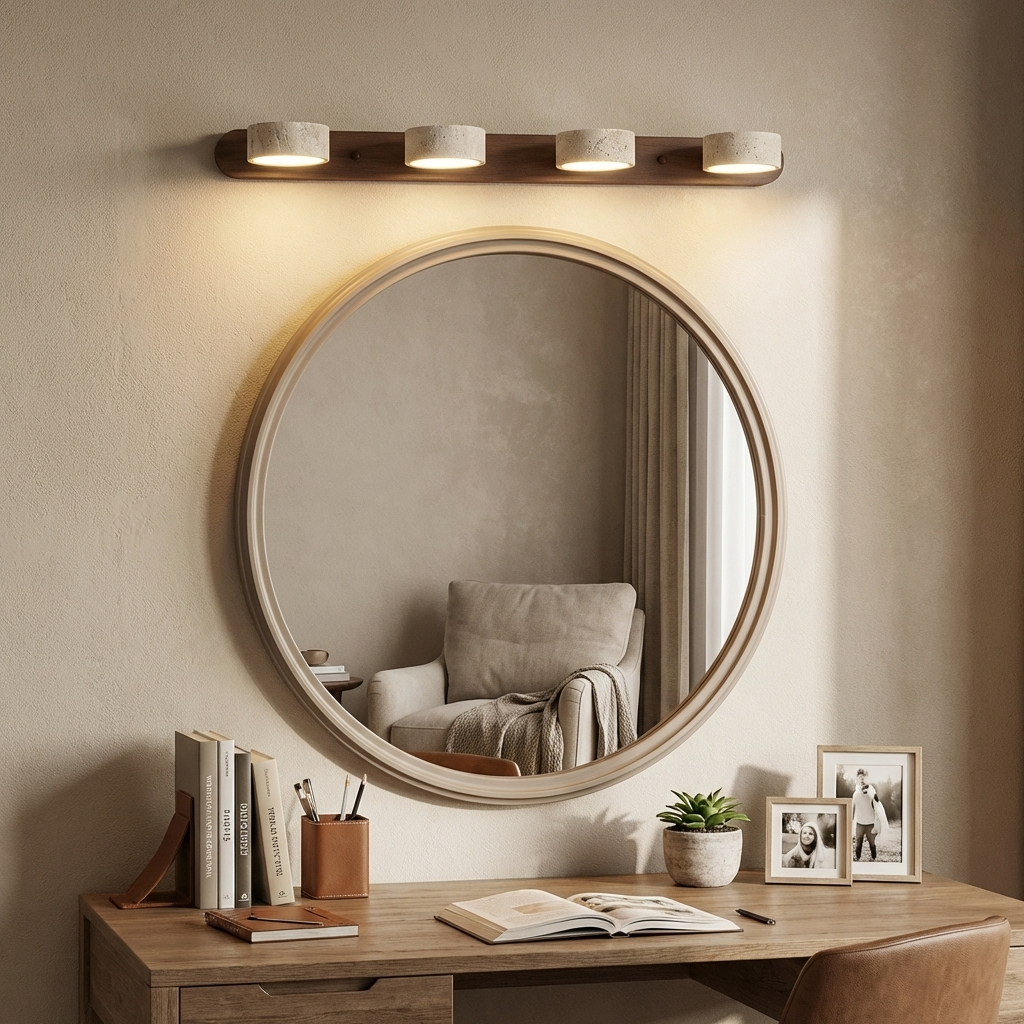 Natural Travertine Stone Wall Spot Light