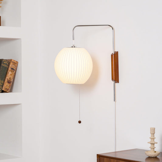 Japanese Bubble Ball Wall Sconce