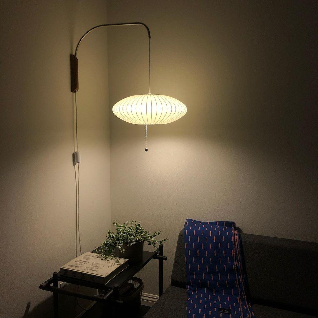 Japanese Bubble Ball Wall Sconce
